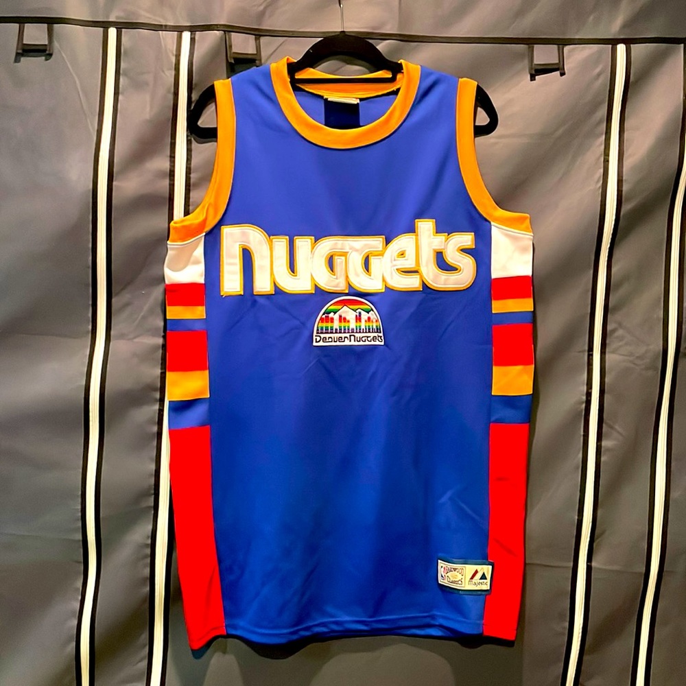 Retro hardwood classics Denver Nuggets jersey
